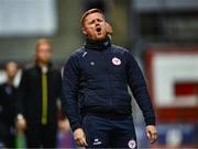 10 May 2024; Shelbourne manager Damien Duff during the SSE Airtricity Men's Premier Division match between Shelbourne and Drogheda United at Tolka Park in Dublin. Photo by Piaras Ó Mídheach/Sportsfile