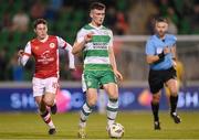 10 May 2024; Josh Honohan of Shamrock Rovers during the SSE Airtricity Men's Premier Division match between Shamrock Rovers and St Patrick's Athletic at Tallaght Stadium in Dublin. Photo by Stephen McCarthy/Sportsfile