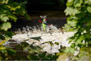 11 May 2024; Enrico Templin competing in the Wild Water Racing class during The 63rd International Liffey Descent at The K Club in Straffan, Kildare. Photo by Seb Daly/Sportsfile