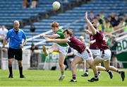 11 May 2024; Darragh Murray of Limerick in action against Tadhg Baker of Westmeath during the EirGrid GAA All-Ireland Football U20 B Championship semi-final match between Westmeath and Limerick at FBD Semple Stadium in Thurles, Tipperary. Photo by David Fitzgerald/Sportsfile