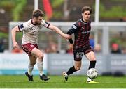 6 May 2024; Paddy Kirk of Bohemians and Karl O'Sullivan of Galway United during the SSE Airtricity Men's Premier Division match between Bohemians and Galway United at Dalymount Park in Dublin. Photo by Ben McShane/Sportsfile