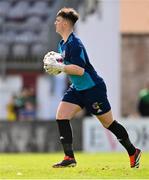 5 May 2024; Gorey Rangers goalkeeper Cian Browne during the FAI Junior Cup final match between Cockhill Celtic and Gorey Rangers at Eamonn Deacy Park in Galway. Photo by Ben McShane/Sportsfile