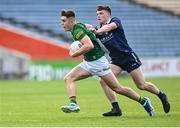 11 May 2024; Jack Kinlough of Meath in action against Eddie Healy of Kerry during the EirGrid GAA All-Ireland Football U20 Championship semi-final match between Meath and Kerry at FBD Semple Stadium in Thurles, Tipperary. Photo by David Fitzgerald/Sportsfile