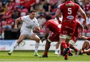 11 May 2024; Jacob Stockdale of Ulster during the United Rugby Championship match between Scarlets and Ulster at Parc Y Scarlets in Llanelli, Wales. Photo by Chris Fairweather/Sportsfile