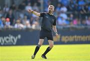 11 May 2024; Referee Kevin Jordan during the Leinster GAA Hurling Senior Championship Round 3 match between Dublin and Antrim at Parnell Park in Dublin. Photo by Ben McShane/Sportsfile
