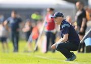 11 May 2024; Dublin manager Micheál Donoghue during the Leinster GAA Hurling Senior Championship Round 3 match between Dublin and Antrim at Parnell Park in Dublin. Photo by Ben McShane/Sportsfile