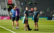 11 May 2024; Injured Limerick player Peter Casey ahead of the Munster GAA Hurling Senior Championship Round 3 match between Cork and Limerick at SuperValu Páirc Ui Chaoimh in Cork. Photo by Daire Brennan/Sportsfile