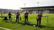 11 May 2024; The High Kings entertain the crowd ahead of the Munster GAA Hurling Senior Championship Round 3 match between Cork and Limerick at SuperValu Páirc Ui Chaoimh in Cork. Photo by Daire Brennan/Sportsfile