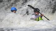 11 May 2024; Competitors during The 63rd International Liffey Descent at Lucan Weir in Lucan, Dublin. Photo by Seb Daly/Sportsfile