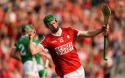 11 May 2024; Seamus Harnedy of Cork celebrates after scoring his side's first goal during the Munster GAA Hurling Senior Championship Round 3 match between Cork and Limerick at SuperValu Páirc Ui Chaoimh in Cork. Photo by Daire Brennan/Sportsfile