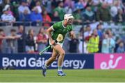 11 May 2024; Kyle Hayes of Limerick celebrates after scoring a point during the Munster GAA Hurling Senior Championship Round 3 match between Cork and Limerick at SuperValu Páirc Ui Chaoimh in Cork. Photo by Stephen McCarthy/Sportsfile