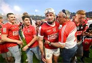 11 May 2024; Patrick Horgan of Cork is congratulated by supporters after the Munster GAA Hurling Senior Championship Round 3 match between Cork and Limerick at SuperValu Páirc Ui Chaoimh in Cork. Photo by Stephen McCarthy/Sportsfile