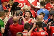 11 May 2024; Patrick Horgan of Cork celebrates after the Munster GAA Hurling Senior Championship Round 3 match between Cork and Limerick at SuperValu Páirc Ui Chaoimh in Cork. Photo by Daire Brennan/Sportsfile
