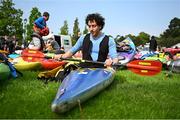 11 May 2024; Adam Conroy before The 63rd International Liffey Descent at The K Club in Straffan, Kildare. Photo by Seb Daly/Sportsfile