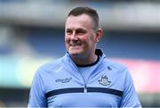 12 May 2024; Dublin manager Mick Bohan before the Leinster LGFA Senior Football Championship final match between Dublin and Meath at Croke Park in Dublin. Photo by Ben McShane/Sportsfile