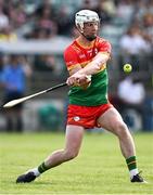 11 May 2024; Kevin McDonald of Carlow during the Leinster GAA Hurling Senior Championship Round 3 match between Carlow and Kilkenny at Netwatch Cullen Park in Carlow. Photo by Piaras Ó Mídheach/Sportsfile