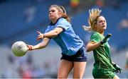 12 May 2024; Kate Sullivan of Dublin in action against Nicole Troy of Meath during the Leinster LGFA Senior Football Championship final match between Dublin and Meath at Croke Park in Dublin. Photo by Ben McShane/Sportsfile