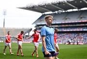 12 May 2024; Cian Murphy of Dublin before the Leinster GAA Football Senior Championship final match between Dublin and Louth at Croke Park in Dublin. Photo by Ben McShane/Sportsfile