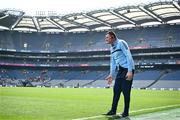 12 May 2024; Dublin manager Mick Bohan during the Leinster LGFA Senior Football Championship final match between Dublin and Meath at Croke Park in Dublin. Photo by Harry Murphy/Sportsfile