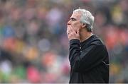 12 May 2024; Donegal manager Jim McGuinness during the Ulster GAA Football Senior Championship final match between Armagh and Donegal at St Tiernach's Park in Clones, Monaghan. Photo by Piaras Ó Mídheach/Sportsfile
