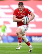 11 May 2024; Jack O'Donoghue of Munster during the United Rugby Championship match between Munster and Connacht at Thomond Park in Limerick. Photo by Brendan Moran/Sportsfile