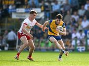11 May 2024; Senan Lambe of Roscommon in action against Conor O'Neill of Tyrone during the EirGrid GAA All-Ireland Football U20 Championship semi-final match between Roscommon and Tyrone at Kingspan Breffni in Cavan. Photo by Sam Barnes/Sportsfile