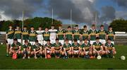 13 May 2024; The Kerry team before the Electric Ireland Munster GAA Football Minor Championship Final match between Cork and Kerry at Páirc Ui Rinn in Cork. Photo by Brendan Moran/Sportsfile