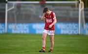 13 May 2024; A dejected Joe Mouret of Cork after the Electric Ireland Munster GAA Football Minor Championship Final match between Cork and Kerry at Páirc Ui Rinn in Cork. Photo by Brendan Moran/Sportsfile