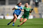 12 May 2024; Kate Sullivan of Dublin and Nicole Troy of Meath during the Leinster LGFA Senior Football Championship final match between Dublin and Meath at Croke Park in Dublin. Photo by Ben McShane/Sportsfile