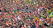 12 May 2024; Supporters during the Ulster GAA Football Senior Championship final match between Armagh and Donegal at St Tiernach's Park in Clones, Monaghan. Photo by Ramsey Cardy/Sportsfile