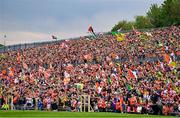 12 May 2024; Supporters during the Ulster GAA Football Senior Championship final match between Armagh and Donegal at St Tiernach's Park in Clones, Monaghan. Photo by Ramsey Cardy/Sportsfile