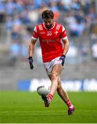 12 May 2024; Dermot Campbell of Louth during the Leinster GAA Football Senior Championship final match between Dublin and Louth at Croke Park in Dublin. Photo by Ben McShane/Sportsfile