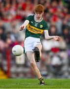 13 May 2024; Jack Joy of Kerry during the Electric Ireland Munster GAA Football Minor Championship Final match between Cork and Kerry at Páirc Ui Rinn in Cork. Photo by Brendan Moran/Sportsfile