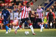10 May 2024; Sadou Diallo of Derry City during the SSE Airtricity Men's Premier Division match between Derry City and Bohemians at The Ryan McBride Brandywell Stadium in Derry. Photo by Ramsey Cardy/Sportsfile