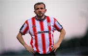 10 May 2024; Paul McMullan of Derry City during the SSE Airtricity Men's Premier Division match between Derry City and Bohemians at The Ryan McBride Brandywell Stadium in Derry. Photo by Ramsey Cardy/Sportsfile