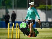 14 May 2024; Ireland head coach Heinrich Malan before match three of the Floki Men's T20 International Series between Ireland and Pakistan at Castle Avenue Cricket Ground in Dublin. Photo by Sam Barnes/Sportsfile
