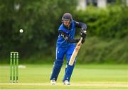 15 May 2024; Seamus Lynch of Leinster Lightning in action during the Inter-Provincial IP50 Cup match between Leinster Lightning and Munster Reds at Sydney Parade, Sandymount in Dublin. Photo by Matt Browne/Sportsfile