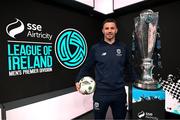 15 May 2024; Waterford's Pádraig Amond at Virgin Media Television in Ballymount, Dublin, as Virgin Media Television is set to broadcast a huge week of live football in Ireland, with the Europa League final and two League of Ireland games. Photo by Stephen McCarthy/Sportsfile