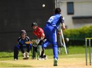 15 May 2024; Alistair Frost of Munster Reds in action during the Inter-Provincial IP50 Cup match between Leinster Lightning and Munster Reds at Sydney Parade, Sandymount in Dublin. Photo by Matt Browne/Sportsfile