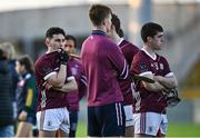 15 May 2024; Galway players after the oneills.com Leinster GAA Hurling U20 Championship semi-final match between Dublin and Galway at Laois Hire O'Moore Park in Portlaoise, Laois. Photo by David Fitzgerald/Sportsfile