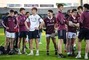 15 May 2024; Galway players after the oneills.com Leinster GAA Hurling U20 Championship semi-final match between Dublin and Galway at Laois Hire O'Moore Park in Portlaoise, Laois. Photo by David Fitzgerald/Sportsfile