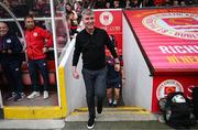 17 May 2024; St Patrick's Athletic manager Stephen Kenny before the SSE Airtricity Men's Premier Division match between St Patrick's Athletic and Derry City at Richmond Park in Dublin. Photo by Stephen McCarthy/Sportsfile