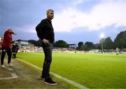 17 May 2024; St Patrick's Athletic manager Stephen Kenny during the SSE Airtricity Men's Premier Division match between St Patrick's Athletic and Derry City at Richmond Park in Dublin. Photo by Stephen McCarthy/Sportsfile