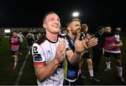 17 May 2024; John Mountney of Dundalk celebrates after the SSE Airtricity Men's Premier Division match between Dundalk and Shamrock Rovers at Oriel Park in Dundalk, Louth. Photo by Ramsey Cardy/Sportsfile
