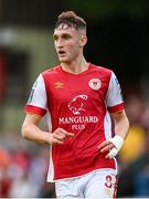 17 May 2024; Mason Melia of St Patrick's Athletic during the SSE Airtricity Men's Premier Division match between St Patrick's Athletic and Derry City at Richmond Park in Dublin. Photo by Stephen McCarthy/Sportsfile