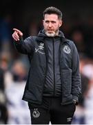 17 May 2024; Shamrock Rovers manager Stephen Bradley before the SSE Airtricity Men's Premier Division match between Dundalk and Shamrock Rovers at Oriel Park in Dundalk, Louth. Photo by Ramsey Cardy/Sportsfile