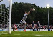 17 May 2024; Derry City goalkeeper Brian Maher during the SSE Airtricity Men's Premier Division match between St Patrick's Athletic and Derry City at Richmond Park in Dublin. Photo by Stephen McCarthy/Sportsfile