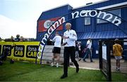 18 May 2024; Galway manager Henry Shefflin before the Leinster GAA Hurling Senior Championship Round 4 match between Antrim and Galway at Corrigan Park in Belfast. Photo by Harry Murphy/Sportsfile