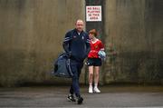 18 May 2024; Monaghan manager Vinny Corey arrives before the GAA Football All-Ireland Senior Championship Round 1 match between Kerry and Monaghan at Fitzgerald Stadium in Killarney, Kerry. Photo by Brendan Moran/Sportsfile