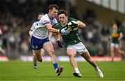 18 May 2024; Paudie Clifford of Kerry in action against Jason Irwin of Monaghan during the GAA Football All-Ireland Senior Championship Round 1 match between Kerry and Monaghan at Fitzgerald Stadium in Killarney, Kerry. Photo by Brendan Moran/Sportsfile